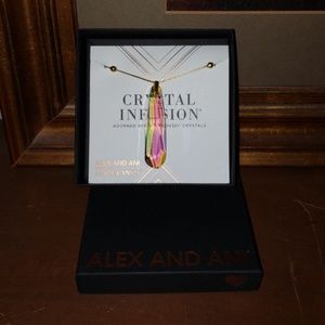 Galaxy Expandable Necklace with Swarovski Crystal